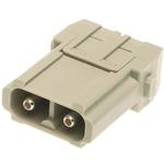 HARTING-9140022602 Steckverbinder, rechteckig Conn Rectangular M 2 POS Screw ST Cable Mount Bag